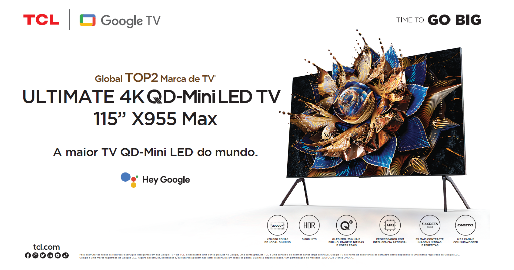 Chega a X955 Max de 115