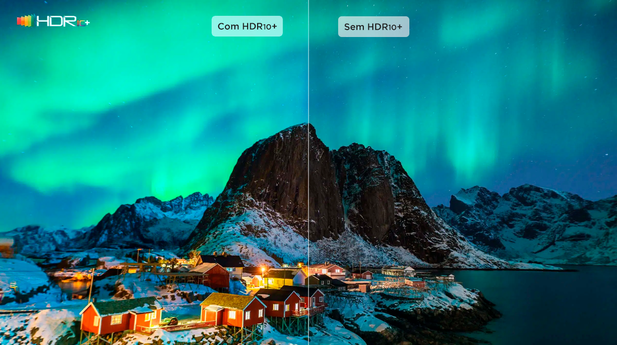 comparação HDR